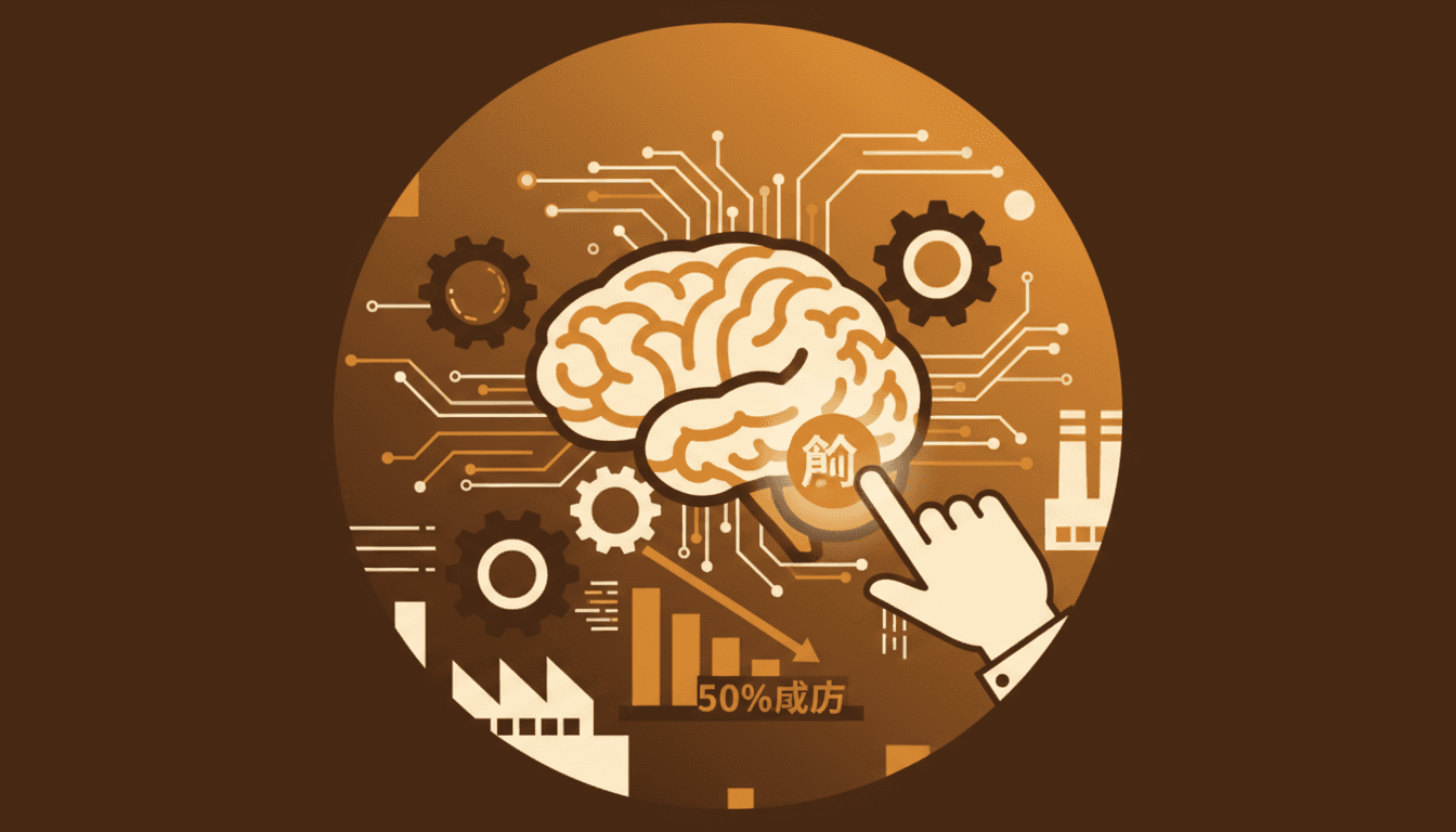 熟練工の「勘」をAIで可視化!中小工場が不良品率50%削減に成功した秘訣