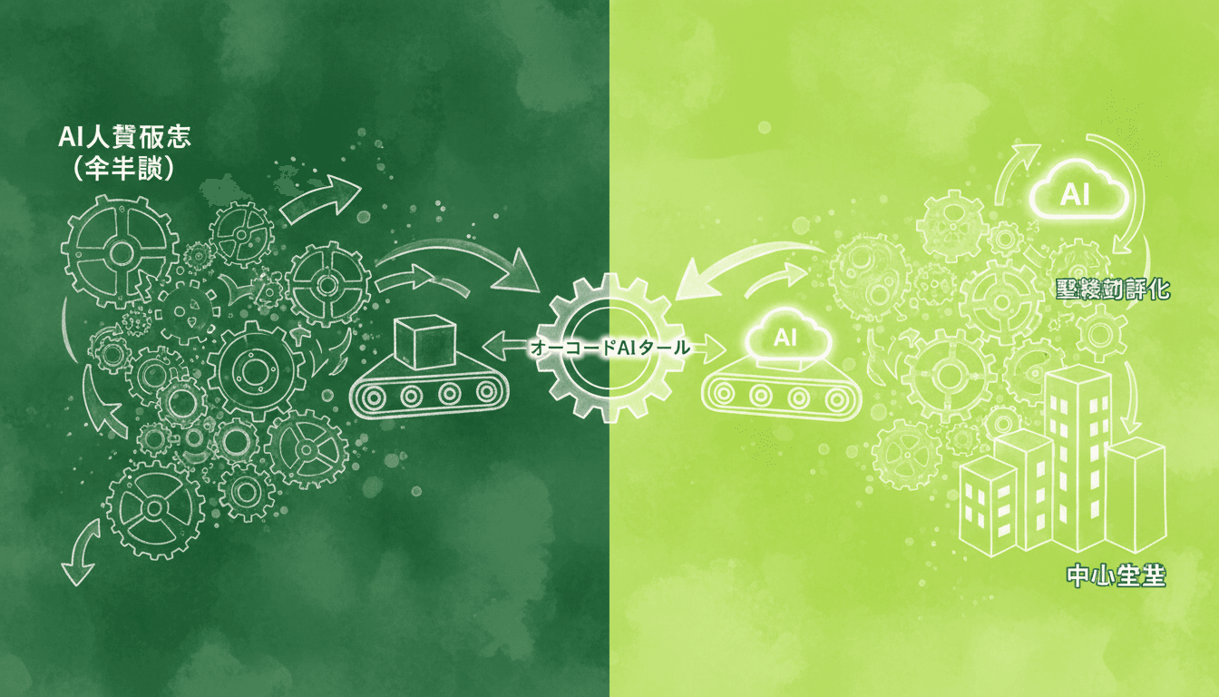 AI人材不足でも即戦力化!中小企業がノーコードAIツールで業務課題を解決する失敗しない選び方