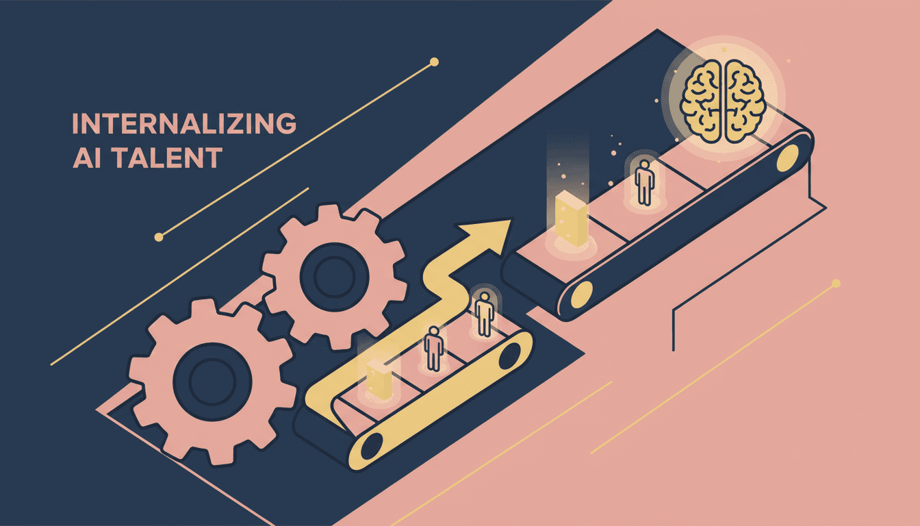 【予算30万円から】中小企業がAI人材を内製化する7ステップ!成果を出す育成プログラム設計図