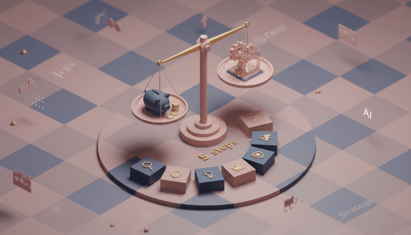 【少人数でも可能】中小企業のためのAI経営戦略推進体制図!リソース不足を乗り越える5ステップ