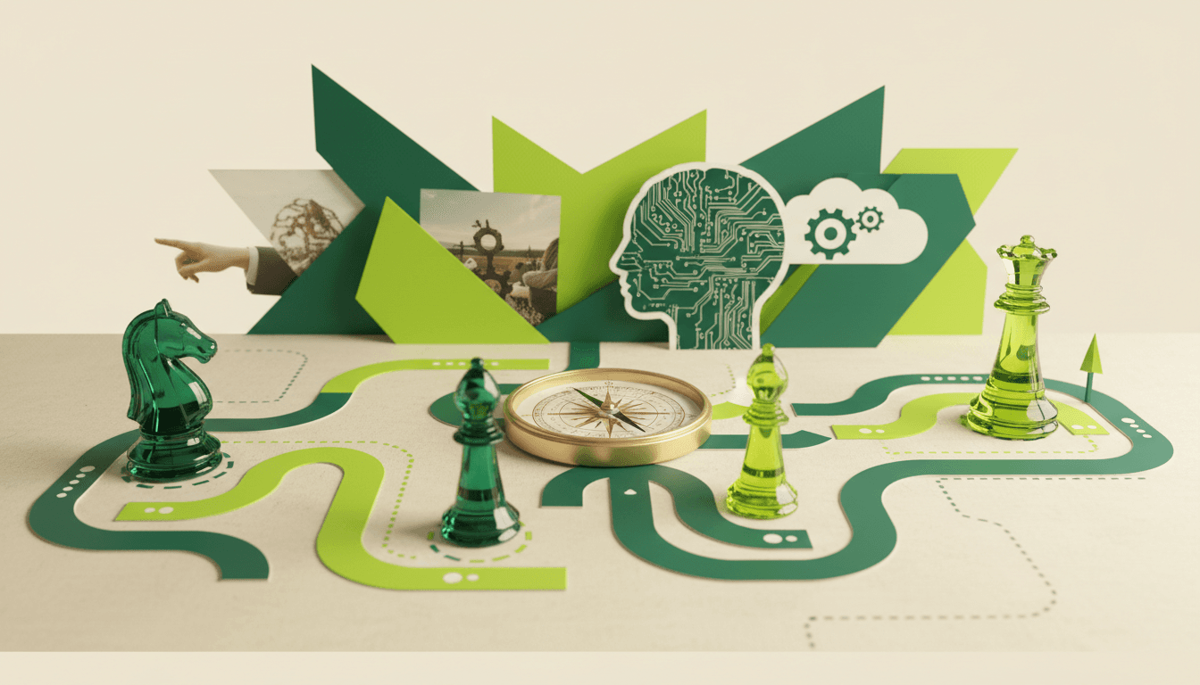 【絵に描いた餅にしない!】中小企業のAI戦略:組織能力診断で最適なロードマップを描く5ステップ